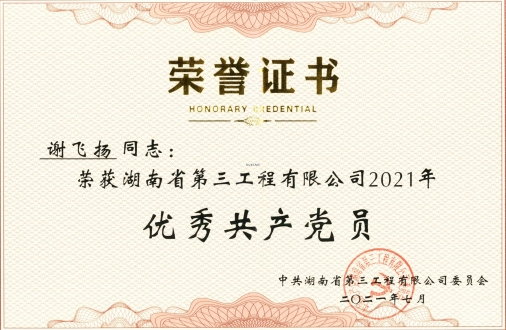 谢飞扬优秀党员_副本